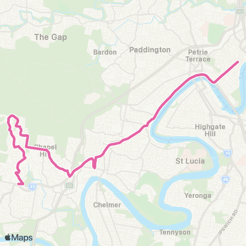 TransLink Chapel Hill - City Express map
