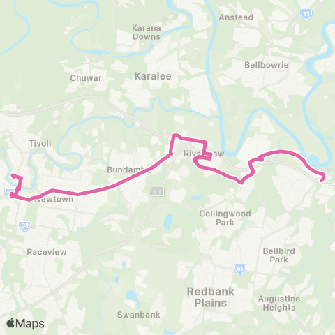 TransLink Riverlink Shopping Centre - Goodna map