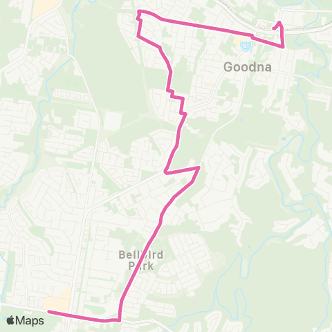 TransLink Redbank Plains - Goodna map