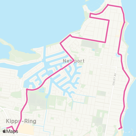 TransLink Redcliffe - Kippa Ring map