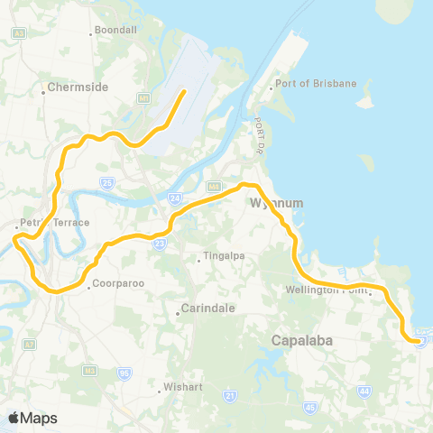 TransLink Airport - Brisbane City map