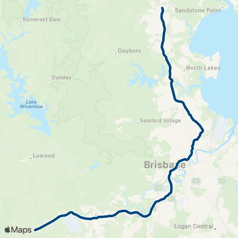 TransLink Airport - Caboolture map