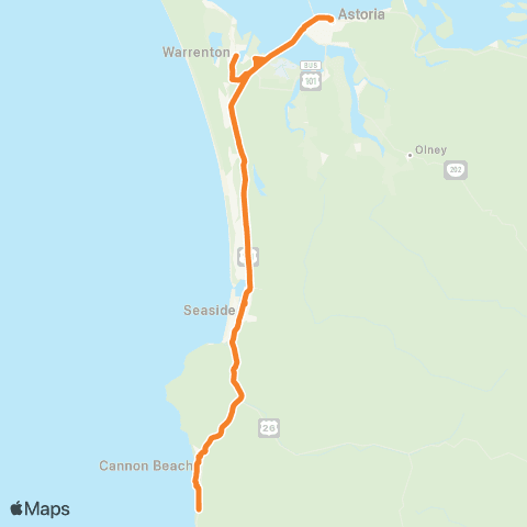 SETD Pacific Connector map