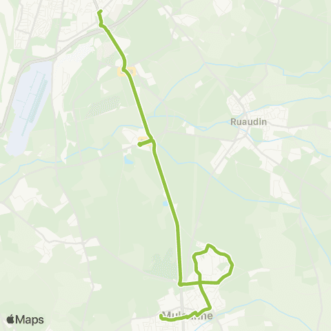 SETRAM Antarès - Stade Marie Marvingt - Mulsanne map
