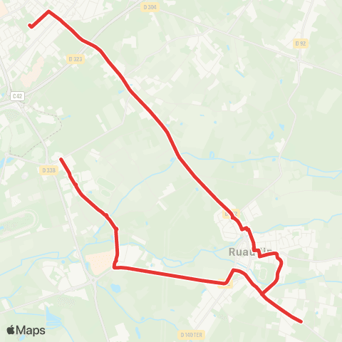 SETRAM Les Landes - Collège Les Sources map