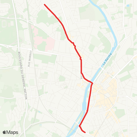 SETRAM Gare Routière - Ste-Catherine map