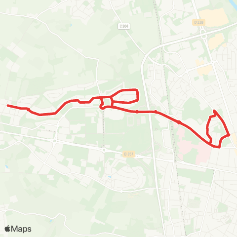 SETRAM Foresterie - École Louise Labé map