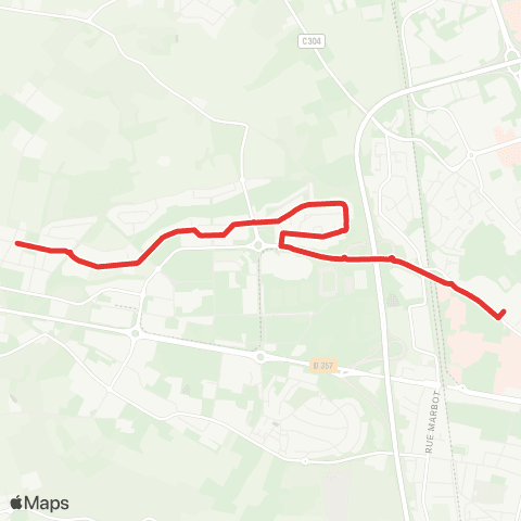 SETRAM Foresterie - Collège Épine map