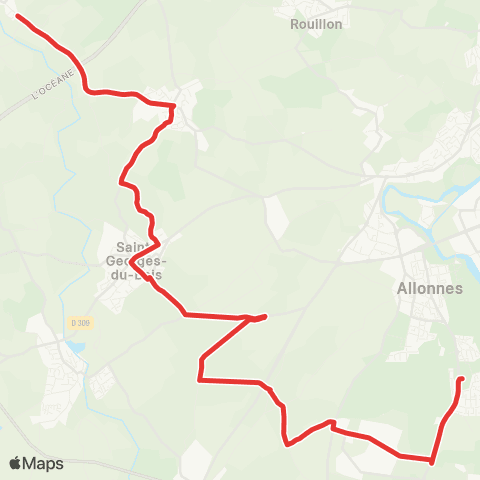 SETRAM Église Fay - Lycée Malraux map
