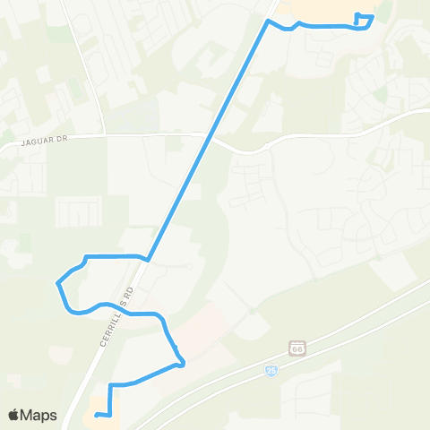 Santa Fe Trails Santa Fe Pl - S Cerrillos Rd. - Santa Fe Fashion Outlets map