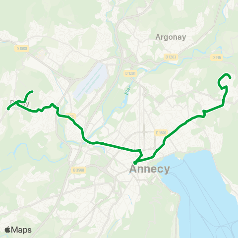 Sibra Poisy Collège Lycée / Parc des Glaisins map