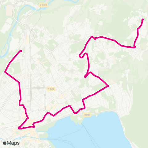 Sibra Piscine Patinoire / Glaisins map