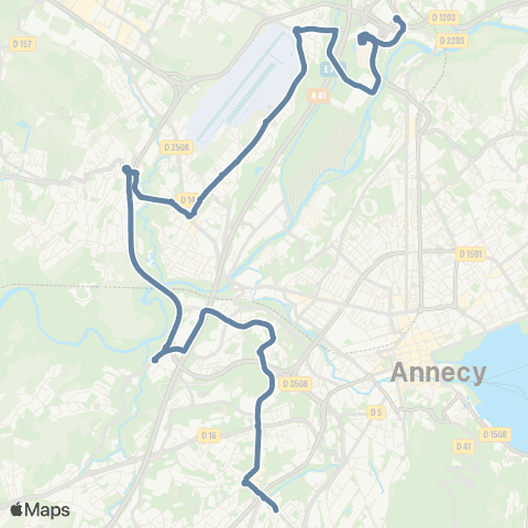 Sibra Seynod Polynome / la Salle Pringy map