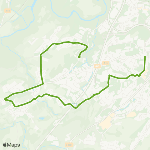 Sibra Altais / Église des Bressis map