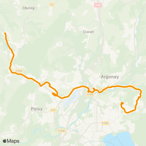 Sibra Grandes Vignes / Ponchy map