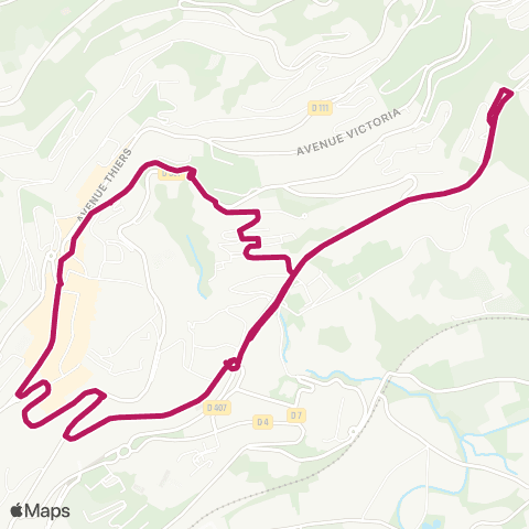 Sillages Square du 11 Novembre - Bon Marché - Piscine Harjès - Square du 11 Novembre map