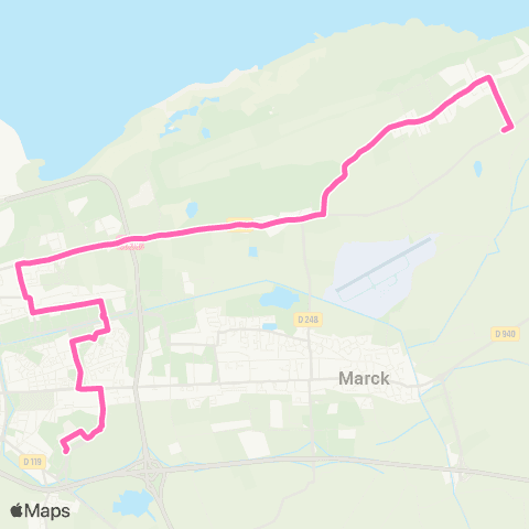 SITAC Palominos / Z.I des Dunes / C.Cial Mivoix / Hôp. map
