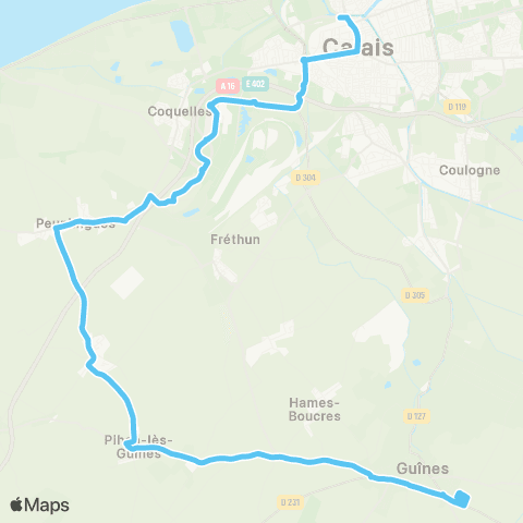 SITAC Théâtre / Cité Europe / Peuplingues / Bonningues / Pihen / Pl. des Poilus map