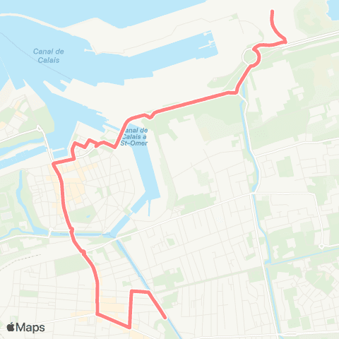SITAC Balad'in : Terminal Transmanche / Rue Royale / Gare SNCF / 4B / Jardin des Plantes map