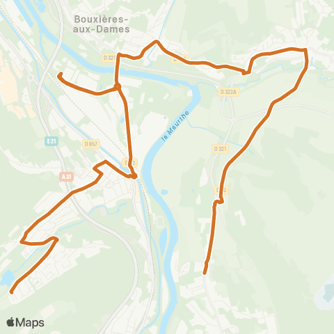 SIT Champigneulles <> Lay St Christ map