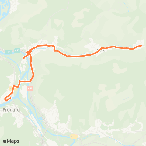 SIT Montenoy <> Pompey map