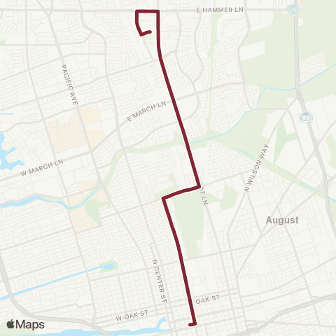 San Joaquin RTD DTC-California-Kaiser map