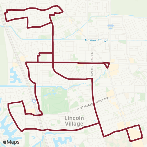 San Joaquin RTD MTS-Swain-Plymouth-Hammer map