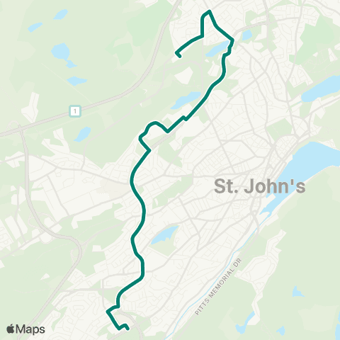 Metrobus Cowan Heights Insitutes Express map