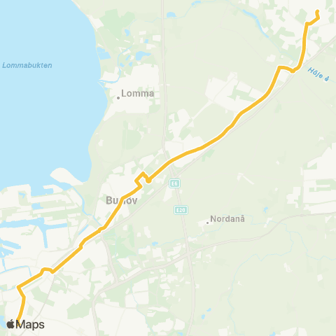 Skånetrafiken Lund - Åkarp - Malmö map