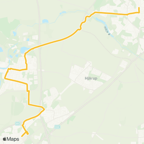 Skånetrafiken Lund - Lomma - Alnarp - Burlöv map