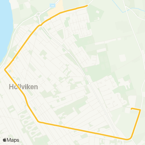 Skånetrafiken Stora Hammars skola - Kämpinge - Henriks Hage map