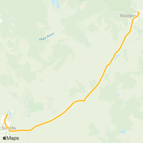 Skånetrafiken Röstånga - Svalöv map