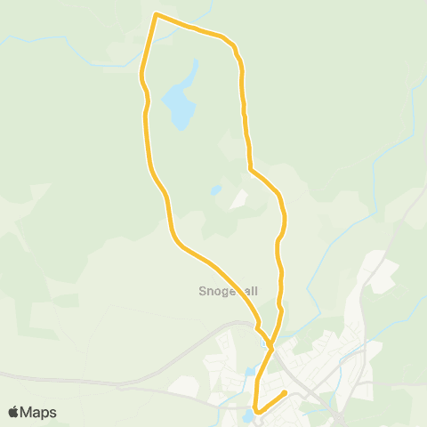 Skånetrafiken Höör - Frostavallen - Skånes Djurpark - Höör map