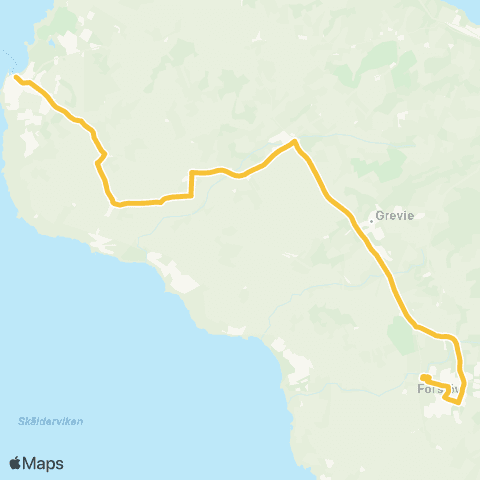 Skånetrafiken Torekov - Rammsjö - Förslöv map