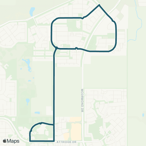 Saskatoon Transit Nelson Road / Evergreen map