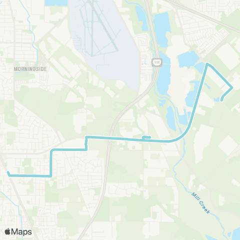 Cherriots Kuebler Link map