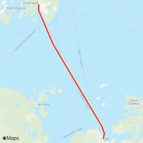 Skyss Våge - Halhjem map