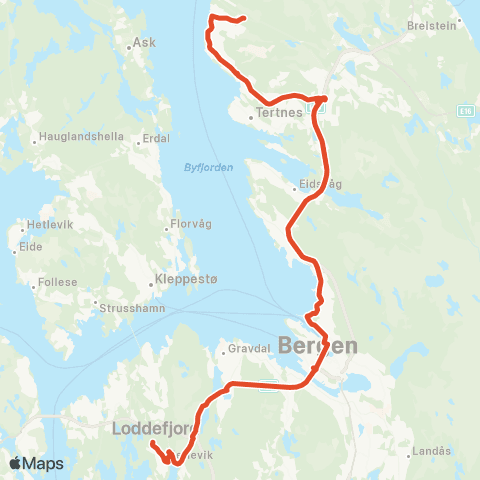 Skyss Støbotn - Vadmyra map
