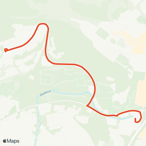 Skyss Skinstø - Åsane terminal map