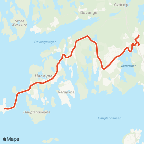 Skyss Ramsøy - Ravnanger terminal map