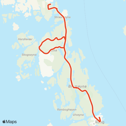 Skyss Skuleturar Øygarden map