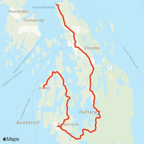 Skyss Drøna-Kolbeinsvik-Eido-Storebø map