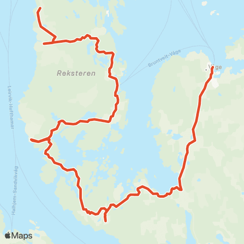 Skyss Våge-Reksteren map