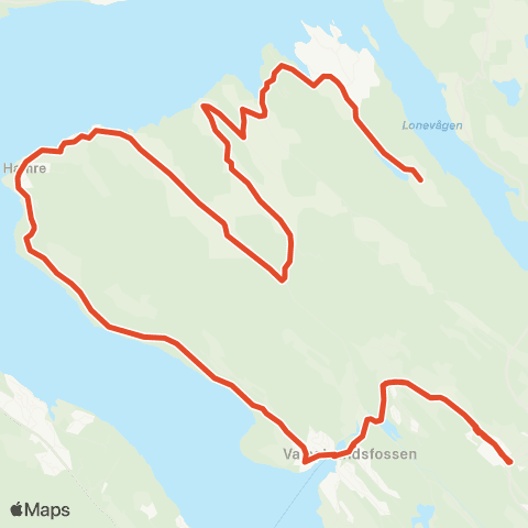 Skyss Skulekjøring Osterøy map