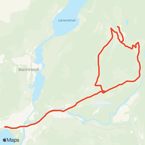 Skyss Voss - Lemme map