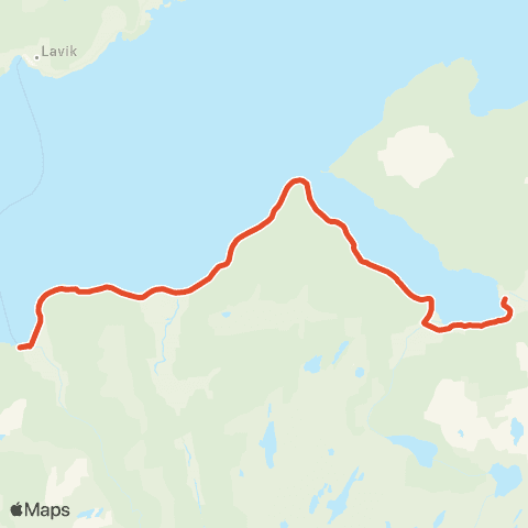 Skyss Østerbø-Oppedal-Brekke map