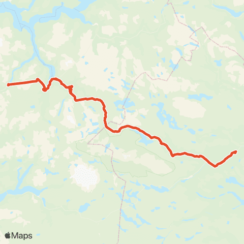 Skyss Flåm-Ål-Gudvangen map