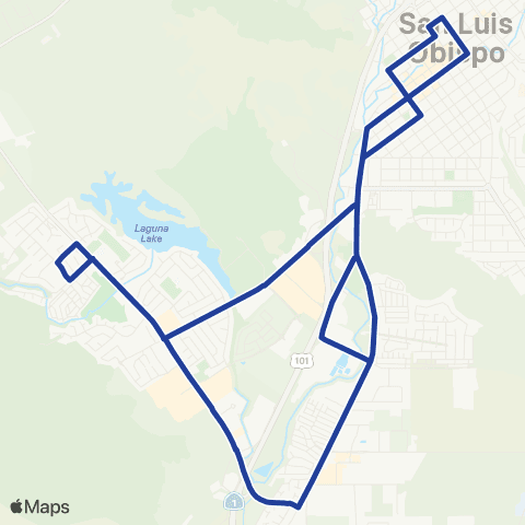 SLO Higuera / LOVR / Madonna map
