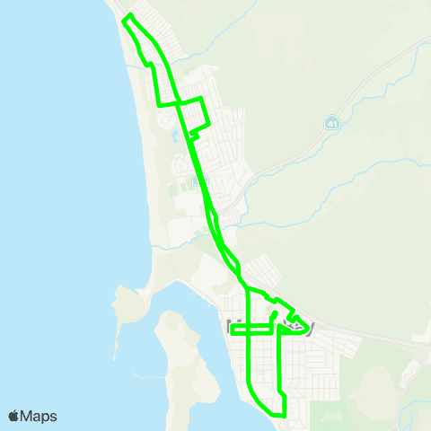 SLORTA RTA - Morro Bay Transit map