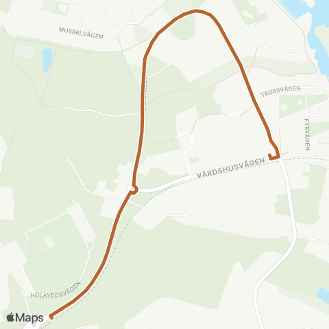 SL Ersätter Lidingöbanan map